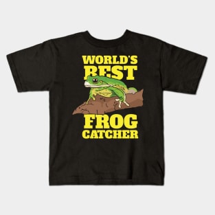 FROG: Frog Catcher Kids T-Shirt